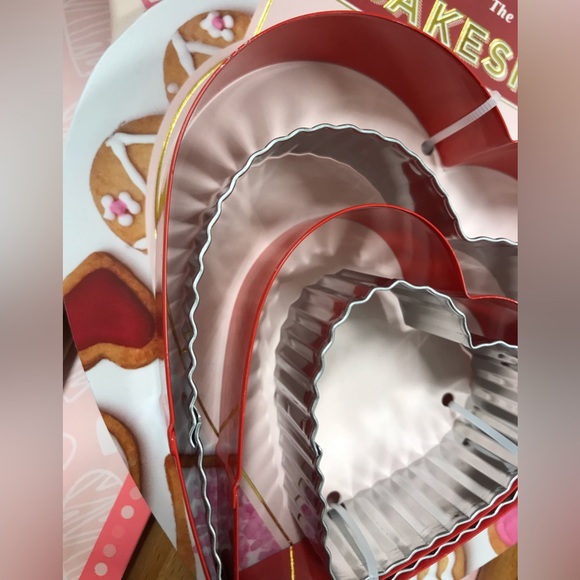 The Bakeshop by Masterclass Heart Cookie Cutters - Picture 2 of 3